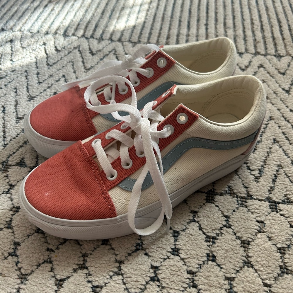 Colorful Platform Vans